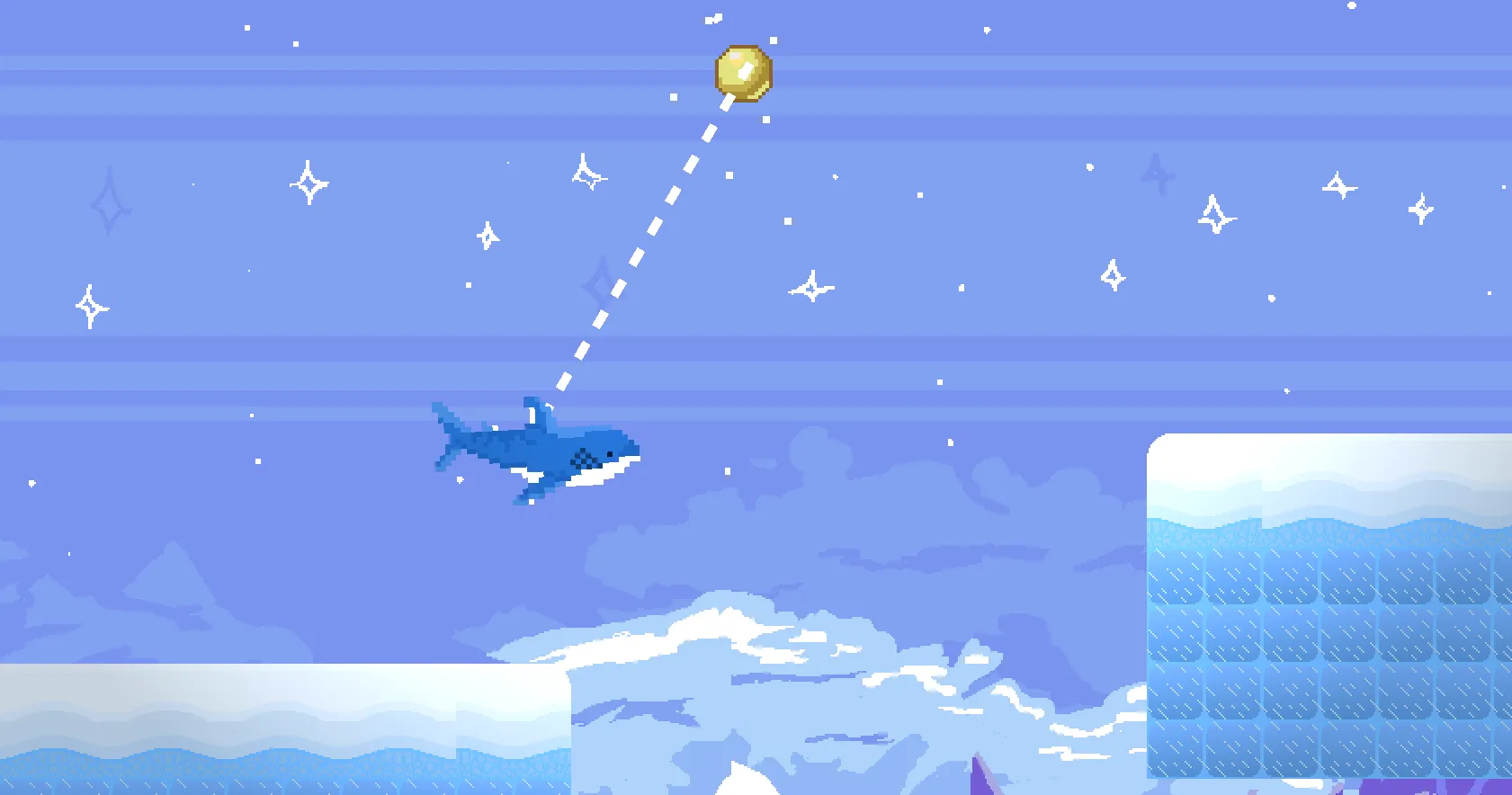 Blahaj Swing screenshot